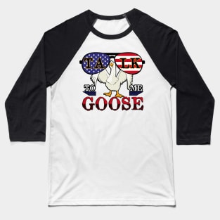 Vintage talk to me goose glasses aviation Baseball T-Shirt